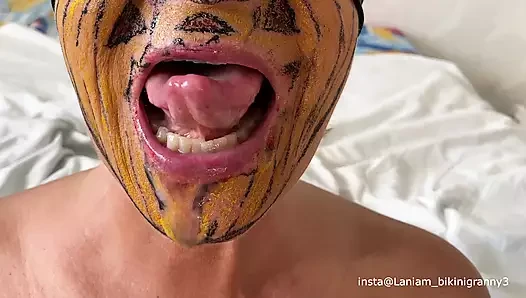 Milf pumpkin oral creampie cumshot