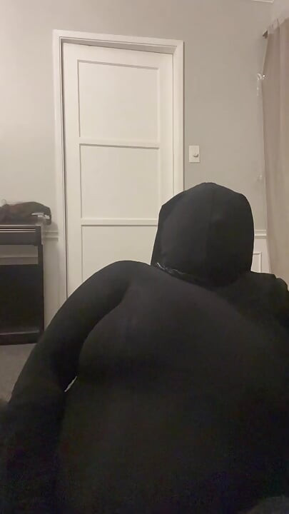 Rubber Doll Mask Encased Orgasm