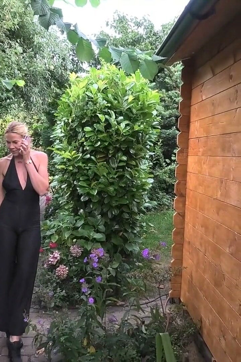 Hotwife!! Horny Blonde MILF Gets Fucked by a Craftsman!!