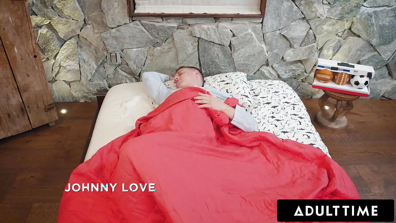 ADULT TIME - Busty MILFs Elana Bunnz & Nia Bleu Catch Stepson! Give Him A Raw Birthday Threesome