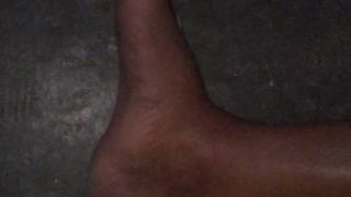 Cumming on my foot