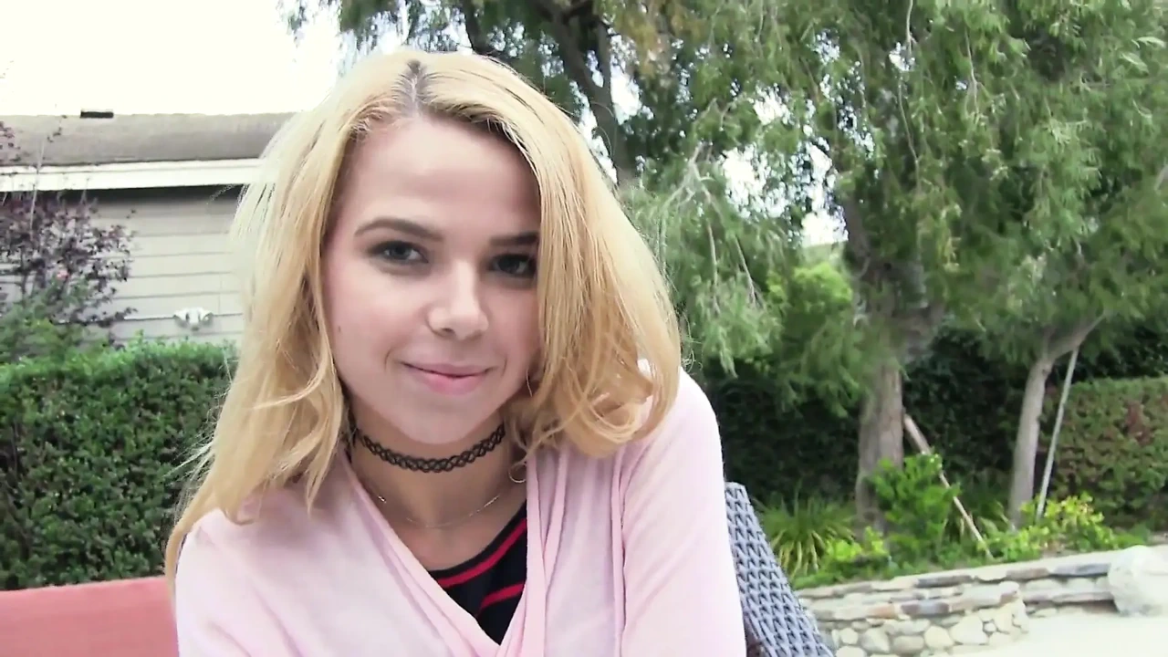 Curious Blonde Teen Prepares To Swallow Older Guys Cum