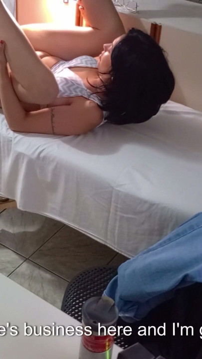 Patient left with her ass full of semen and a plug inside. | Clip 3