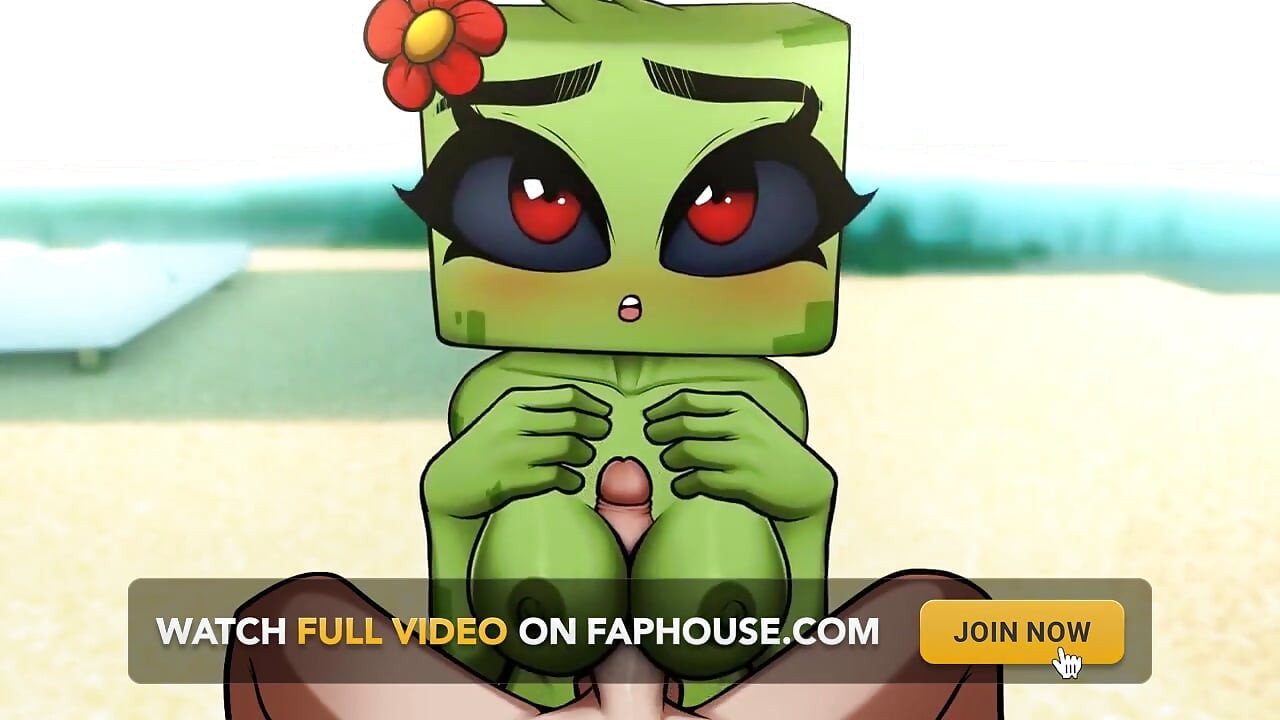 Minecraft Hentai Horny Craft - Part 9 - Creeper Boobjob by Loveskysan69