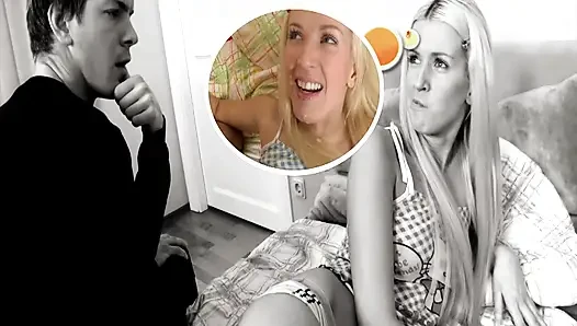 Sarışın Hatun Kanepede Ve Yatakta Yarağı Gırtlağına Kadar Alıyor