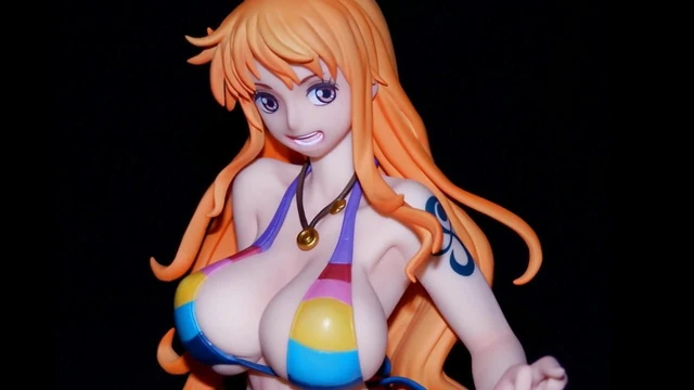 Nami figure bukkake by FL 75