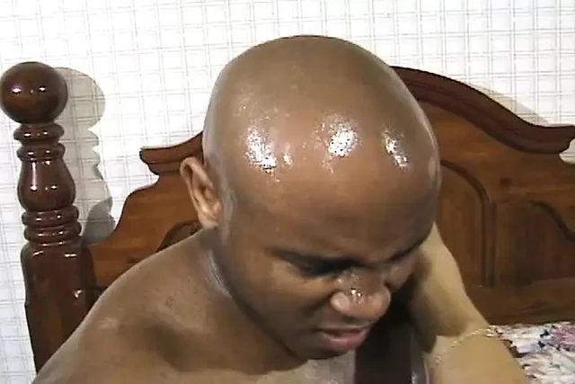 This ebony babe wanted to try out a BBC all for herself