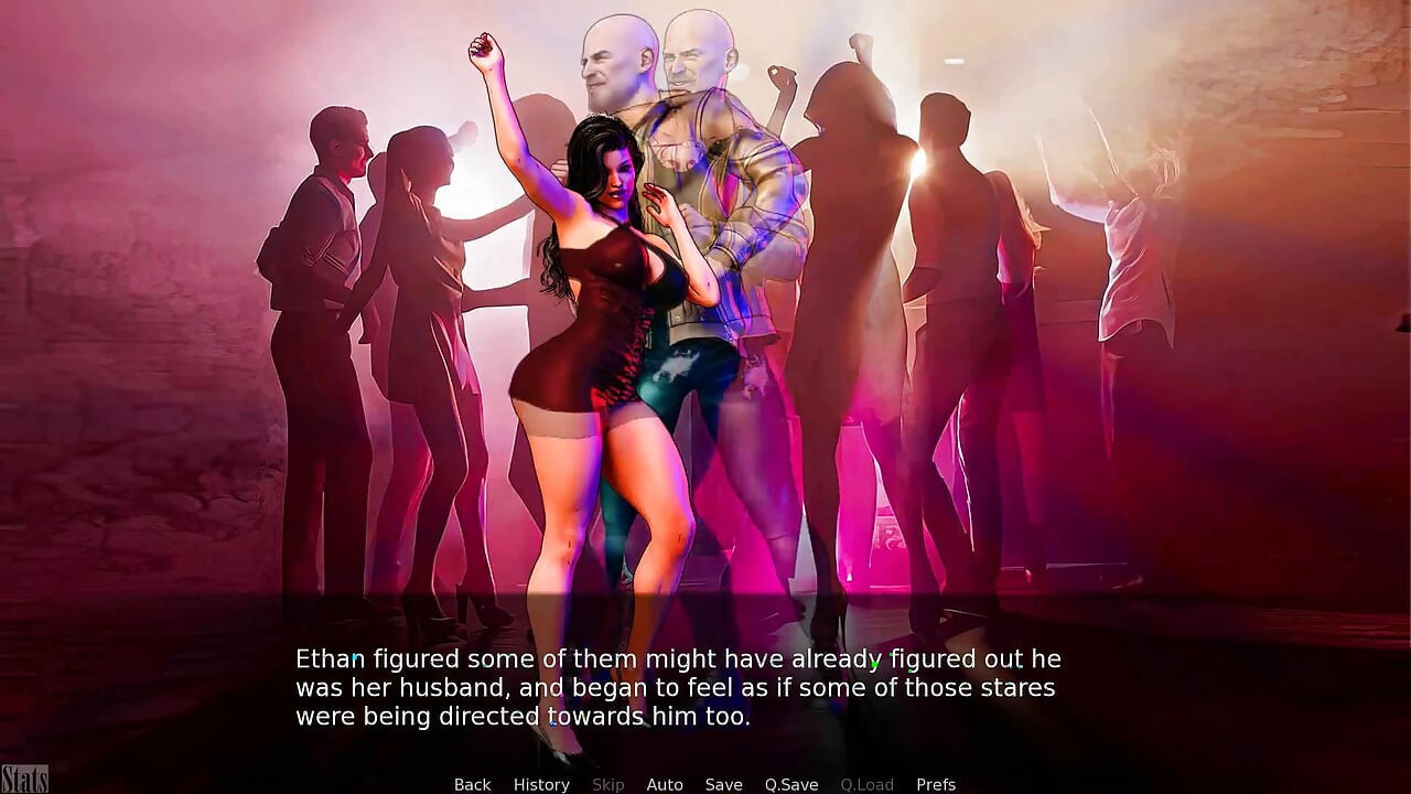 Màn song ca tình yêu & ham muốn của một cặp đôi: bà nội trợ làm những điều dâm đãng trong một câu lạc bộ đêm ep.34