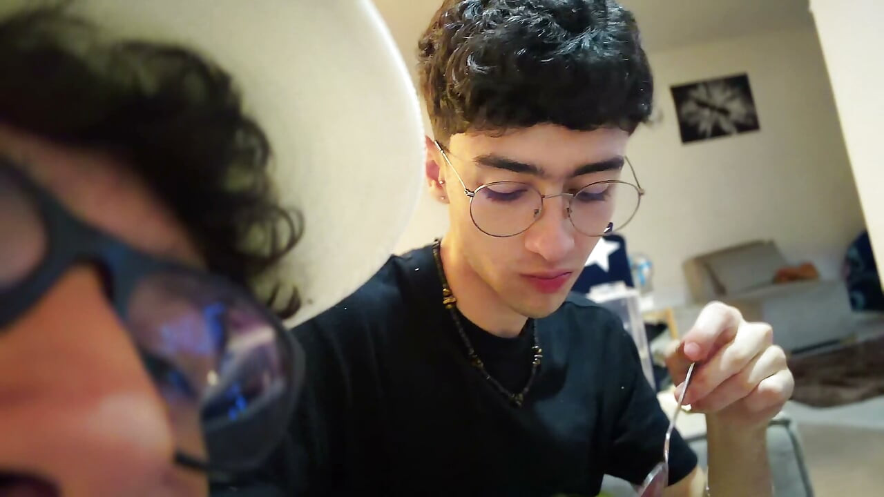 We’re just going to talk, vlog with my coworker