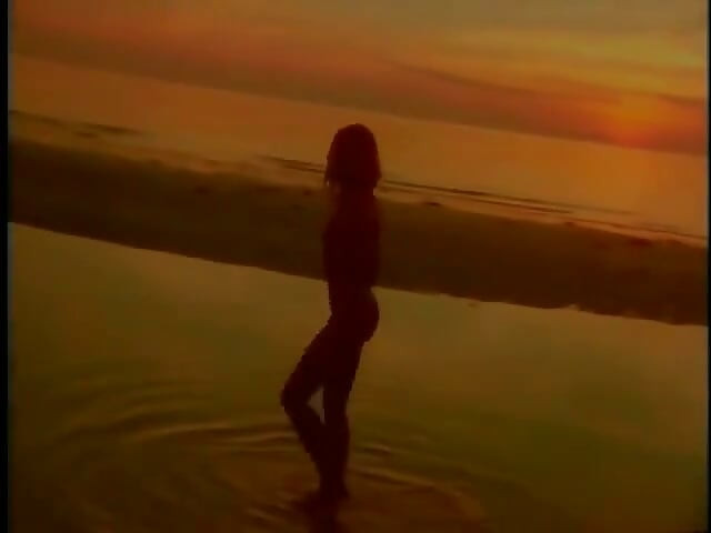 Curvy Beach Baby with Cute Breasts Has Loud Orgasm in Water