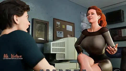 Ateşli öğretmenim bana seksi bir ceza veriyor