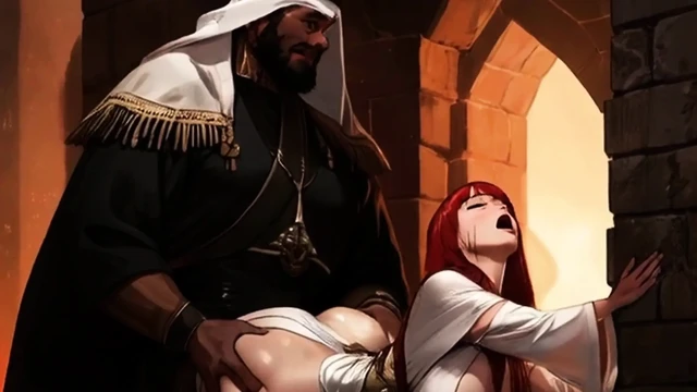 Big Natural Tittied Blondes Love BBC In Spicy Toons: When The Moors Conquered Europe
