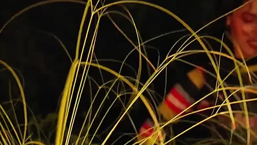 Latina Has a Rich Squirt on Halloween