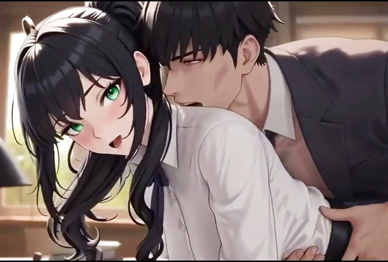 Big tits secretary gets bent over the desk by her boss for fucking private meeting