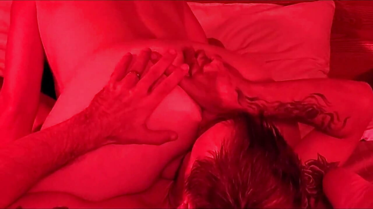 Jade and Damon a night at the hotel all in red