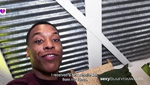 Interracial! Dutch youtuber railed slut! Sexybuurvrouw