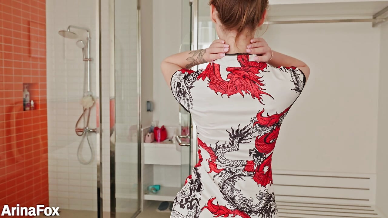 Traindo a esposa Qipao