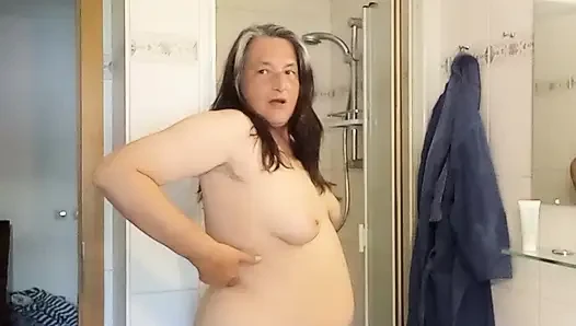 Shower on. Excuses off. Mature German