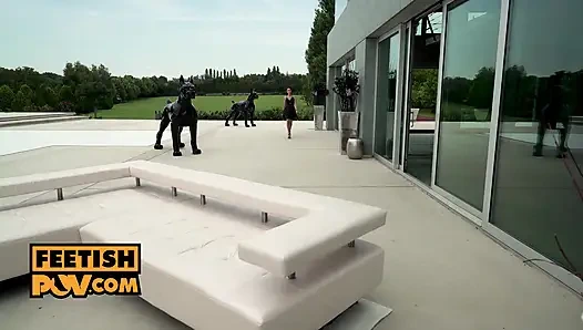 Bakış açısı - döl seven genç sürtük Alyssa Bounty seni istediğini kabul ediyor