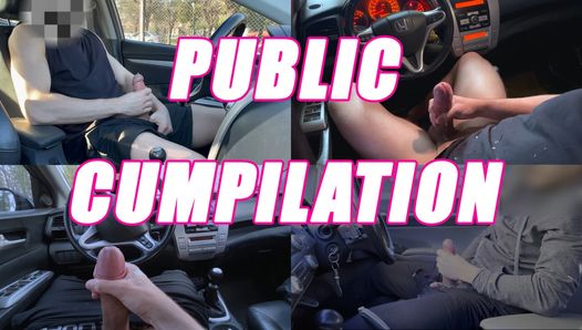 Public Cumpilation # 3 - 15 wytryski w miejscach publicznych