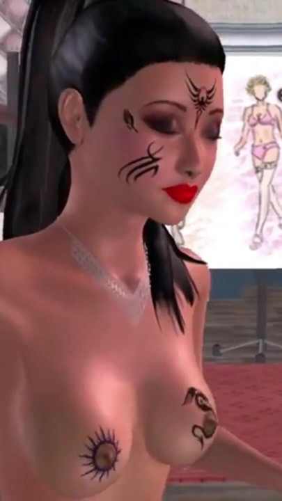 Cartoon vídeo de sexo de uma indiana olhando indiana fazendo preliminares e sexo em posição de vaqueira reversa 8 | Clipe 1