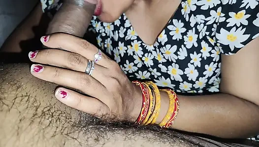 The sister-in-law in the neighborhood comes to my room and sucks my penis and the semen comes out in the mouth