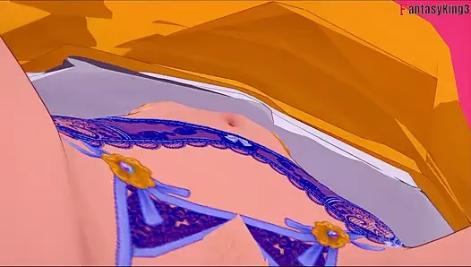 Хардсекс с Jane Porter трахается в сексуальном нижнем белье - Tarzan