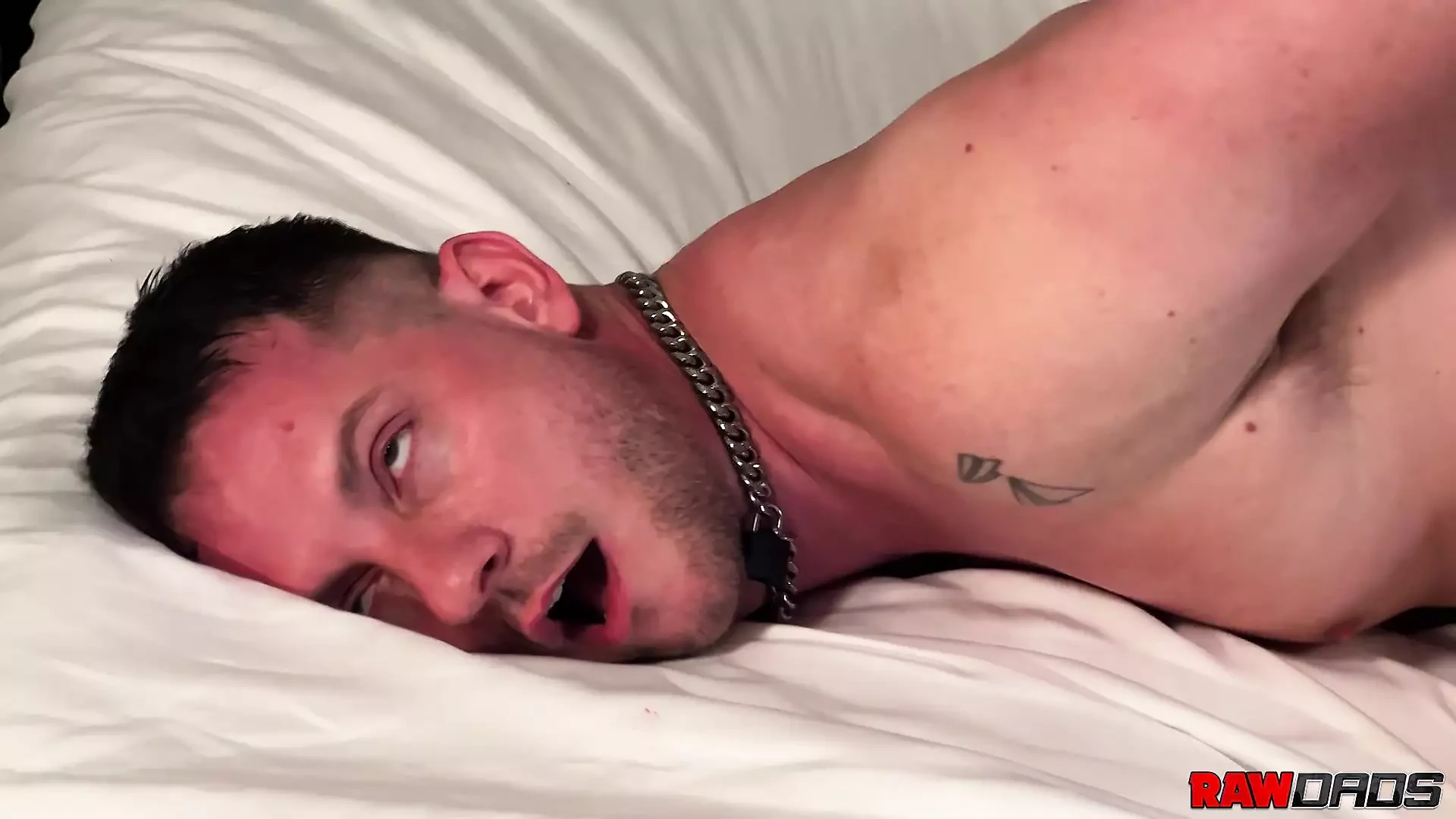 Freche kerle Daimon Rexxx und Luca Damore roh besamen hart