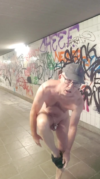 Unforgettable moment from "slut tunnel"
