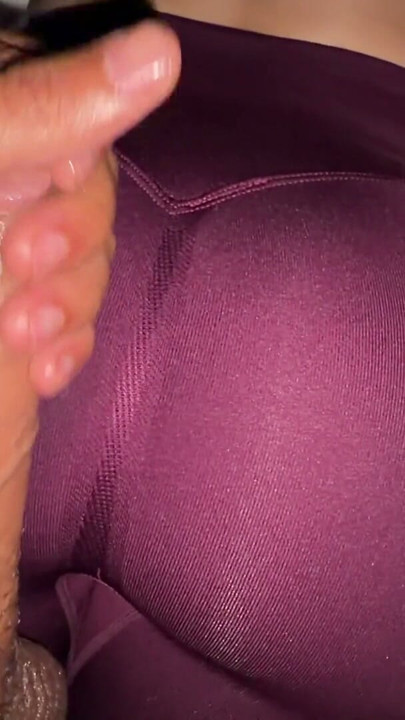 jerking off on a married woman juicy ass - ASMR | Clip 1