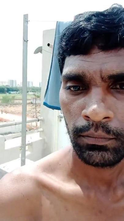 Open terrace masturbating cock, flashing his dick and cumshot of Rajeshplayboy993 | Clip 1