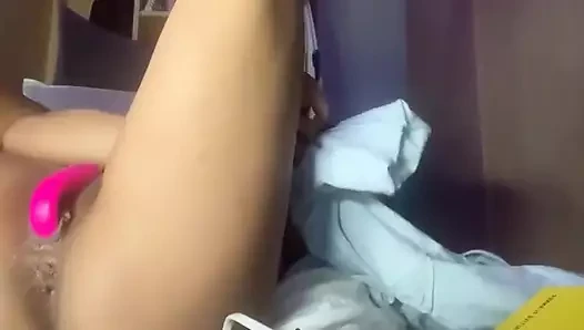 Nasty Little Bratt Had to Cum on College Campus