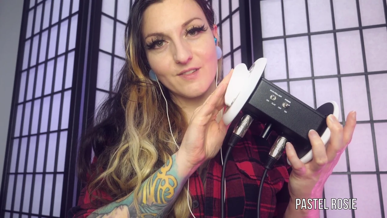 Erotik asmr - pastel rosie azgın kız arkadaş kulak yeme azdırıyor - alt kız 3dio yalama