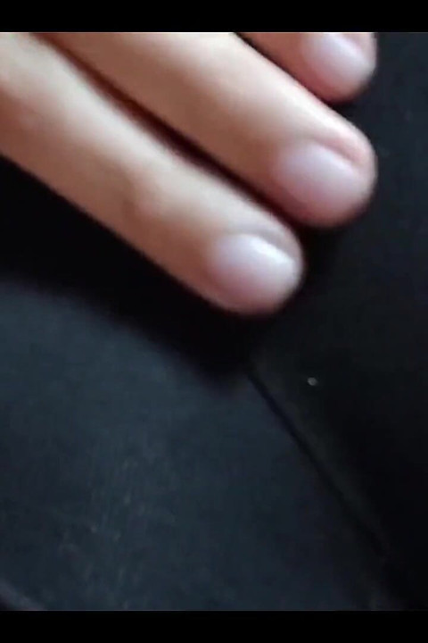 Cute Girl in Pajamas Touches Her Ass and Cums on Her Stepdad's Bed