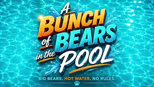 A Bunch of Bears in the Pool