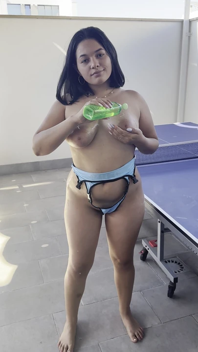 Mooie Argentijnse brunette