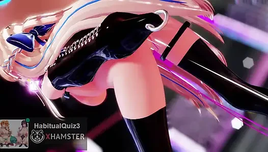 MMD R18 Toki Abracadabra menari istri selingkuh di depan umum hentai 3d