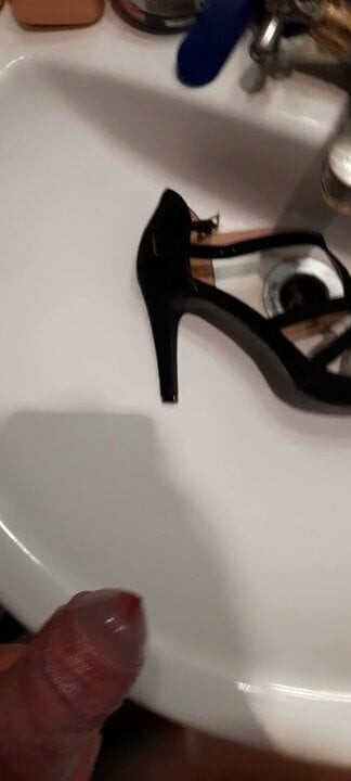 Cum shoes wife
