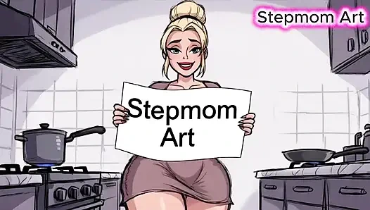 JOI Stepmom Naked, preparing breakfast- Come with me 100% You'll cum - Dirty Talk