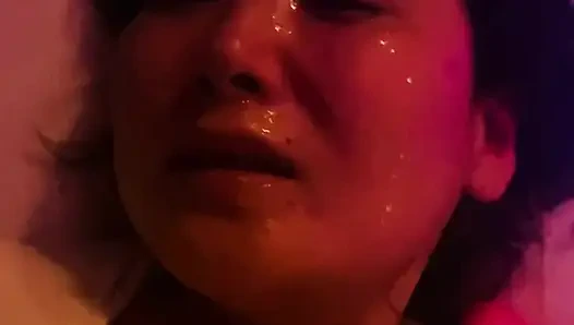 Helping a married woman masturbate