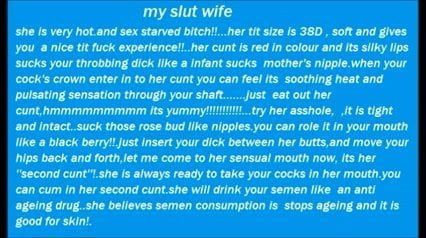 my slut  wife