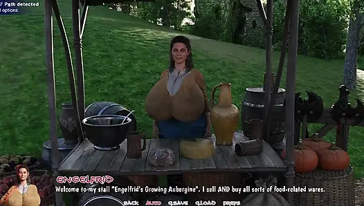 Barbarische Barbaren - vollbusige kellnerin wird hart gefickt