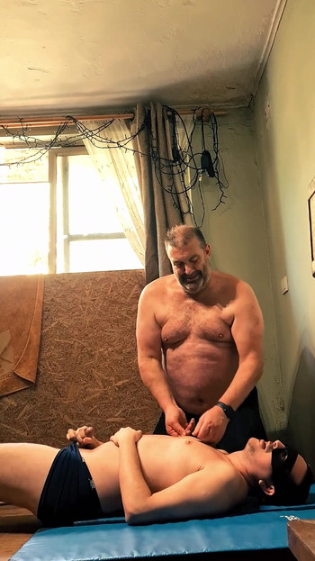 Silver Daddy Boxer Vs Jobber: Strength, Submission, and Tension