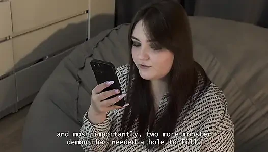 Порно история - хуище MIstress (шарик-кляп, групповой страпон)