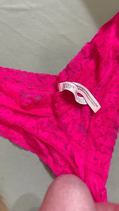 Cum in wife’s panties 50