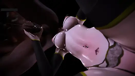 Digitale göttin rising: schönheit jenseits des glaubens- 3d-animation hentai