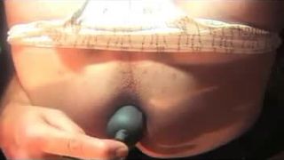 Meisje enorme tieten anale vuistneuken sextoy dildo lingerie rondborstige 24