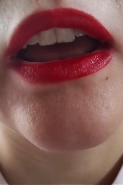 Giantess Red Lips Is Hungry for You POV