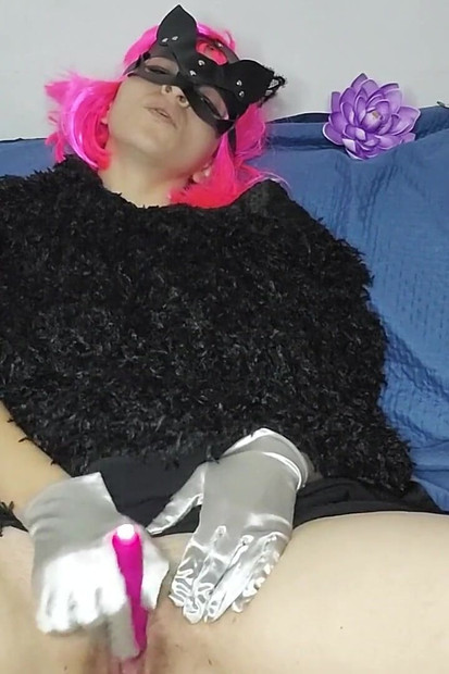 A Masked Marvel: My Big Natural Tits and Solo Pleasure Are Yours to See