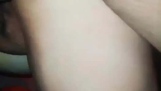 Blasting that pussy open and filling it with cum